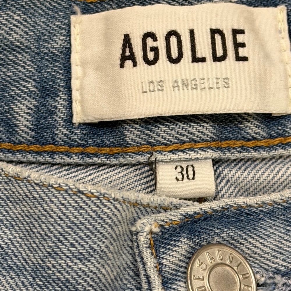 NWT Agolde Riley High Rise in Dimension - Size 30 - Picture 4 of 9